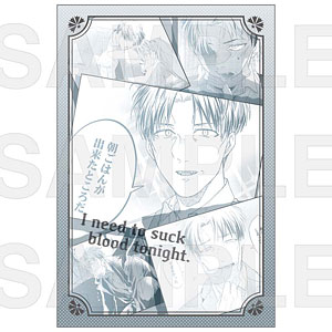 「夜分に吸血失礼します。」ポストカードC 小夜稔
