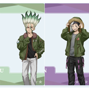 アクリルカード「Dr.STONE」13/フライトジャケットver. 描き下ろしイラスト 5個入りBOX