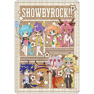キャラクリアケース「SHOW BY ROCK！！」55/集合デザイン(ミニキャライラスト)