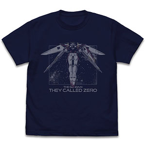 新機動戦記ガンダムW ウイングガンダムゼロ「飛翔」Tシャツ/NAVY-M