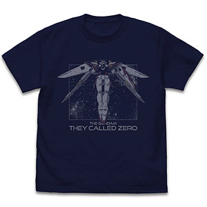 新機動戦記ガンダムW ウイングガンダムゼロ「飛翔」Tシャツ/NAVY-L