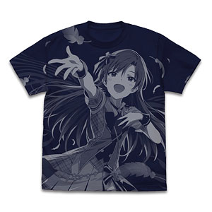 アイドルマスター [Just be myself！！]如月千早 オールプリントTシャツ/NAVY-L