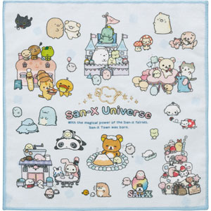 CM57501 サンエックスユニバース 「サンエックスタウン」 ミニタオル