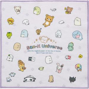 CM57502 サンエックスユニバース 「サンエックスタウン」 ミニタオル