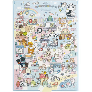 FE46701 サンエックスユニバース 「サンエックスタウン」 スタンドミラー