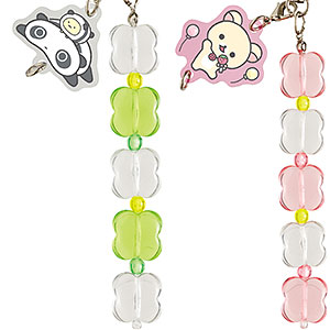 AB45901 サンエックスユニバース 「サンエックスタウン」 ビーズストラップコレクション 16個入りアソートBOX