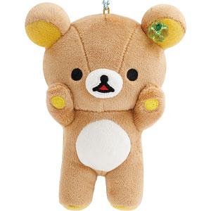 MV63701 リラックマ 「チャイロイコグマのくまきゅんDays」 ぶらさげぬいぐるみ リラックマ