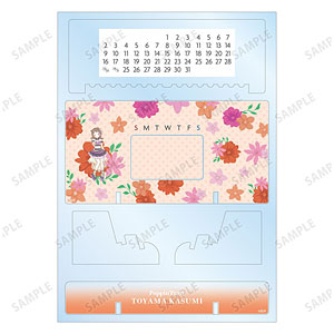 BanG Dream！ 戸山香澄 Botania 卓上アクリル万年カレンダー