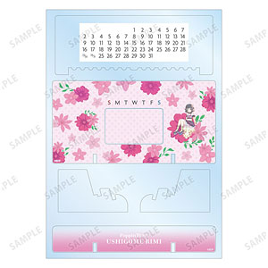 BanG Dream！ 牛込りみ Botania 卓上アクリル万年カレンダー