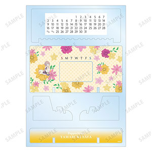 BanG Dream！ 山吹沙綾 Botania 卓上アクリル万年カレンダー