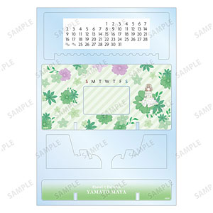 BanG Dream！ 大和麻弥 Botania 卓上アクリル万年カレンダー