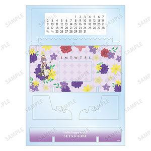 BanG Dream！ 瀬田薫 Botania 卓上アクリル万年カレンダー