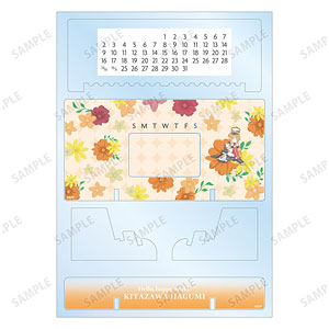 BanG Dream！ 北沢はぐみ Botania 卓上アクリル万年カレンダー