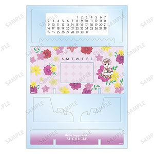 BanG Dream！ ミッシェル Botania 卓上アクリル万年カレンダー