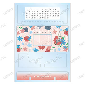 BanG Dream！ 桐ヶ谷透子 Botania 卓上アクリル万年カレンダー