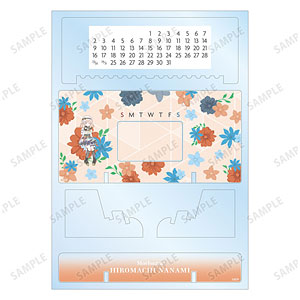 BanG Dream！ 広町七深 Botania 卓上アクリル万年カレンダー