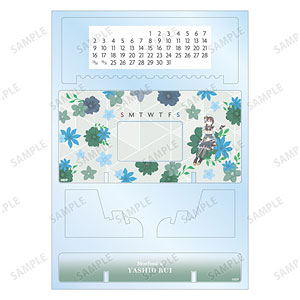 BanG Dream！ 八潮瑠唯 Botania 卓上アクリル万年カレンダー