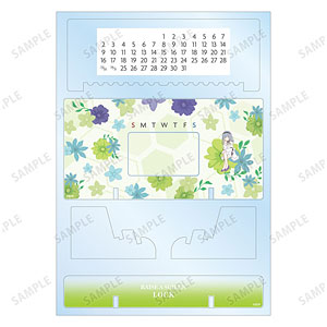 BanG Dream！ ロック Botania 卓上アクリル万年カレンダー