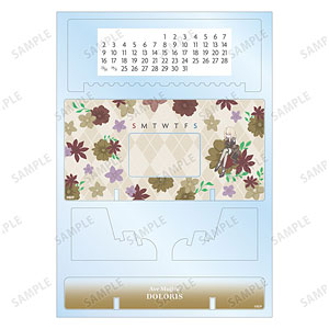 BanG Dream！ ドロリス Botania 卓上アクリル万年カレンダー