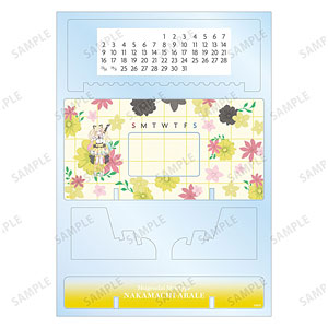 BanG Dream！ 仲町あられ Botania 卓上アクリル万年カレンダー