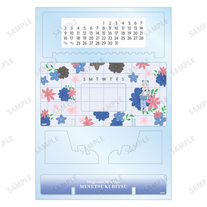 BanG Dream！ 峰月律 Botania 卓上アクリル万年カレンダー