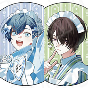 BOYS be MAID！～御曹司メイドボーイ部の日日～ オーロラカンバッジ 部活動報告会 メイド服 ver. 6個入りセット