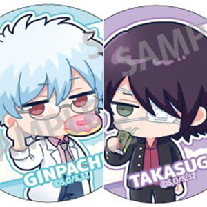 3年Z組銀八先生 トレーディング缶バッジ 寄り道買い食い日和 描き起こし 7個入りBOX