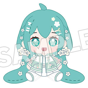初音ミク ミクハグシリーズ HUGGYDOLL PLUS ぬいぐるみ フラワーVer.