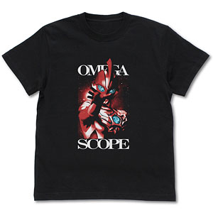 ウルトラマンオメガ オメガスコープ Tシャツ/BLACK-M