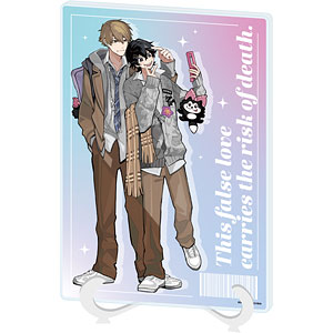 アクリルアートボード「命懸けダミーロマンス」01/三好夕星＆朝井出亮(描き下ろしイラスト)