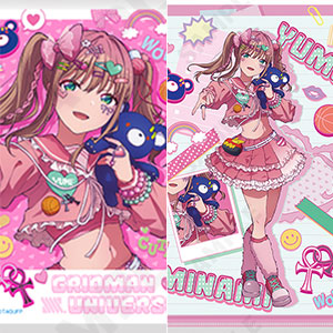 グリッドマンユニバース クリアファイル＆ブロマイドセット 3.南夢芽[デコラ]