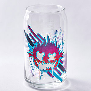 ファイナルファンタジーXIV エナジードリンク型缶グラス ボム