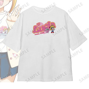 アニメ「ぴちぴちピッチ」 ANGEL BLUEコラボ 描き下ろし 七海るちあ 着用 BIGシルエットTシャツ ユニセックス M