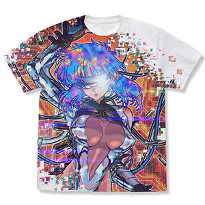攻殻機動隊 THE GHOST IN THE SHELL TGITS 草薙素子 フルグラフィックTシャツ/WHITE-L