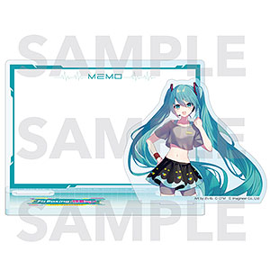 ピアプロキャラクターズ Fit Boxing feat. 初音ミク アクリルメモスタンド 初音ミク Art by さいね