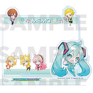 ピアプロキャラクターズ Fit Boxing feat. 初音ミク アクリルメモスタンド デフォルメキャラクターセット Art by にわ子