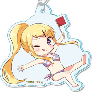 きんいろモザイク アクリルキーホルダー 九条カレン 水着ver.