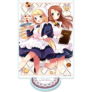 きんいろモザイク アクリルビジュアルボード 九条カレン＆松原穂乃花