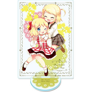 きんいろモザイク アクリルビジュアルボード アリス・カータレット＆九条カレン