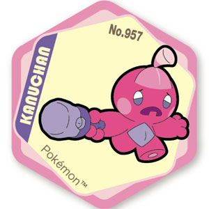 ポケモン ハニカムアクリルマグネットvol.11 カヌチャン