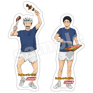 ハイキュー！！ 合宿BBQ 耐水ステッカーセット 木兎・赤葦