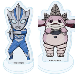 アクリルぷちスタンド「ウルトラマンテオ」01/グラフアートイラスト 8個入りBOX