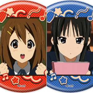 缶バッジ「TVアニメ『けいおん！』」01/場面写イラスト 5個入りBOX