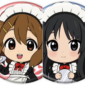 缶バッジ「TVアニメ『けいおん！』」02/メイドver. ミニキャライラスト 5個入りBOX