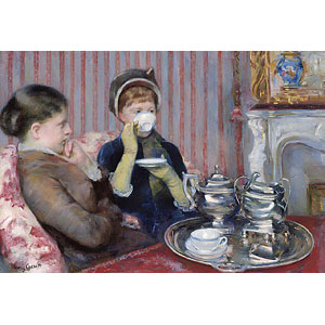 ジグソーパズル アートラウンジ 「お茶の時間」(メアリー・カサット) 300ピース (300-218)