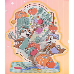 ジグソーパズル アクスタポップ チップ＆デール/ベジタブル 34ピース (SP-059)