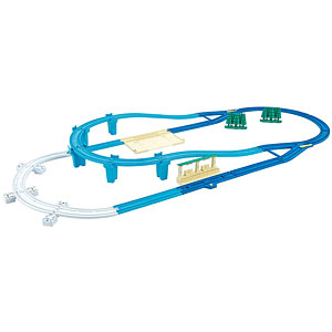 プラレール 景色のカラーレールキット～海と鉄道～