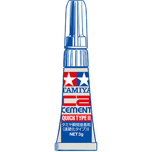 メイクアップ材 タミヤ瞬間接着剤 (速硬化タイプ)II