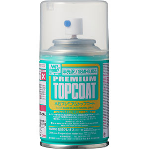 水性プレミアムトップコートスプレー(半光沢)