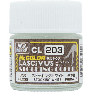 Mr.カラーLASCIVUS ストッキングホワイト